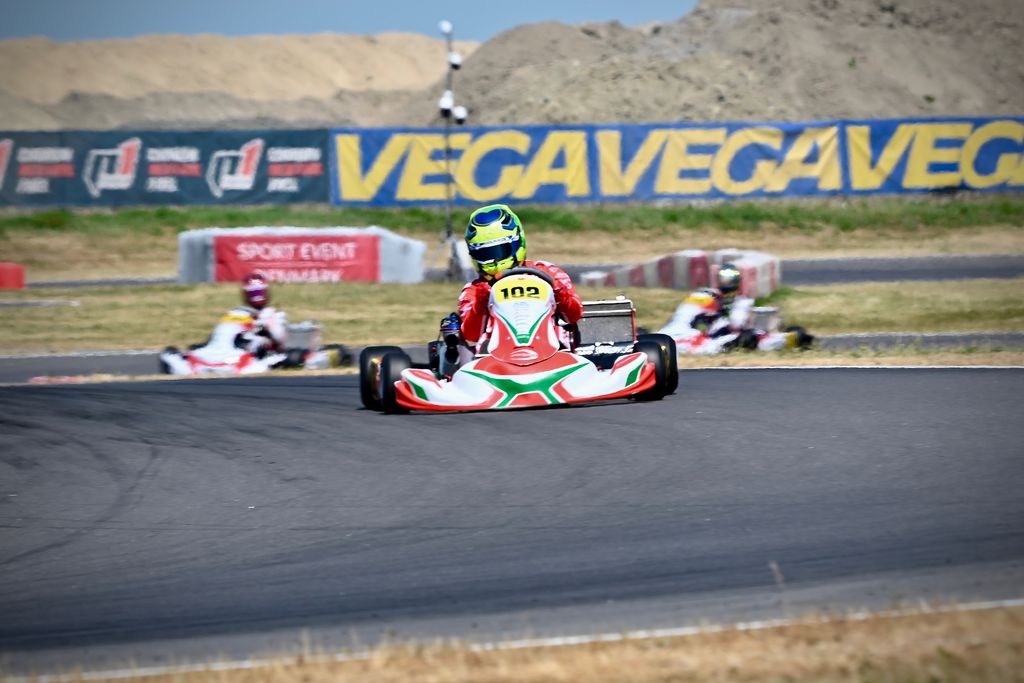 Karting-verdenseliten på Rødby Karting Ring – her Alex Powell
(Foto: Bo Skovfoged)
